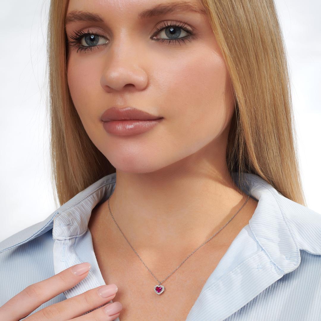 Bacio Kalp Altın Kolye